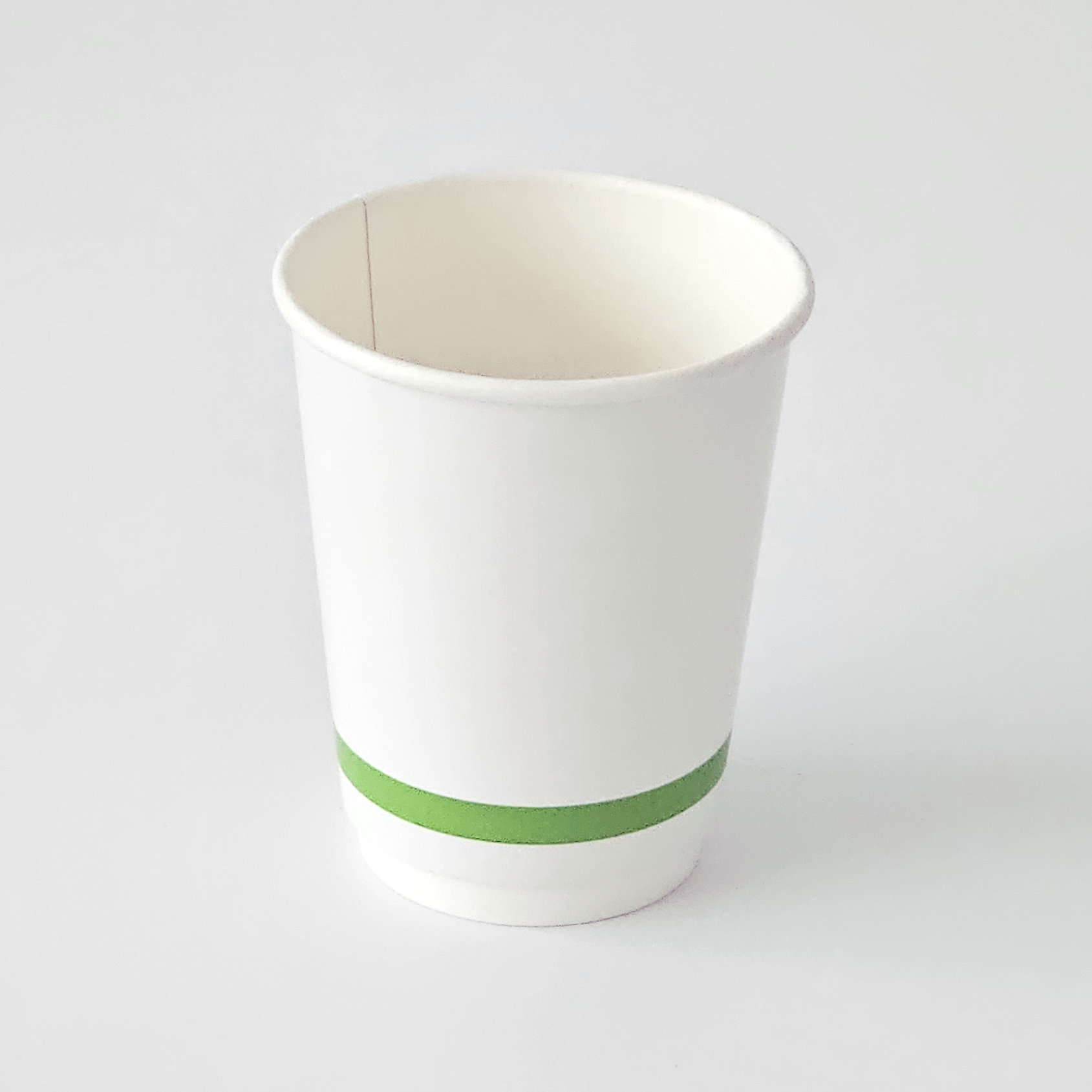 Tazas de café desechables de papel de doble pared con tapa para servir whisky